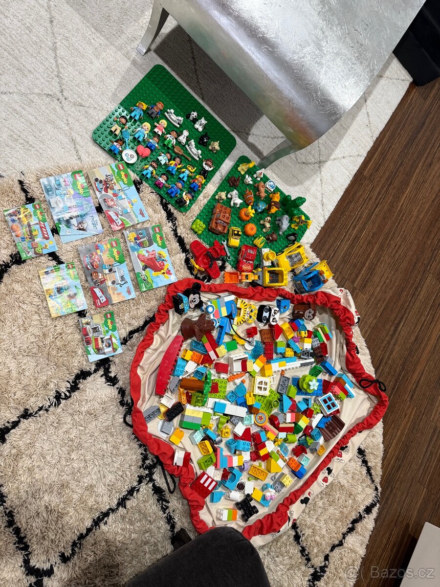 Luxusní sada Lego DUPLO + stahovací vak + 2x podložka