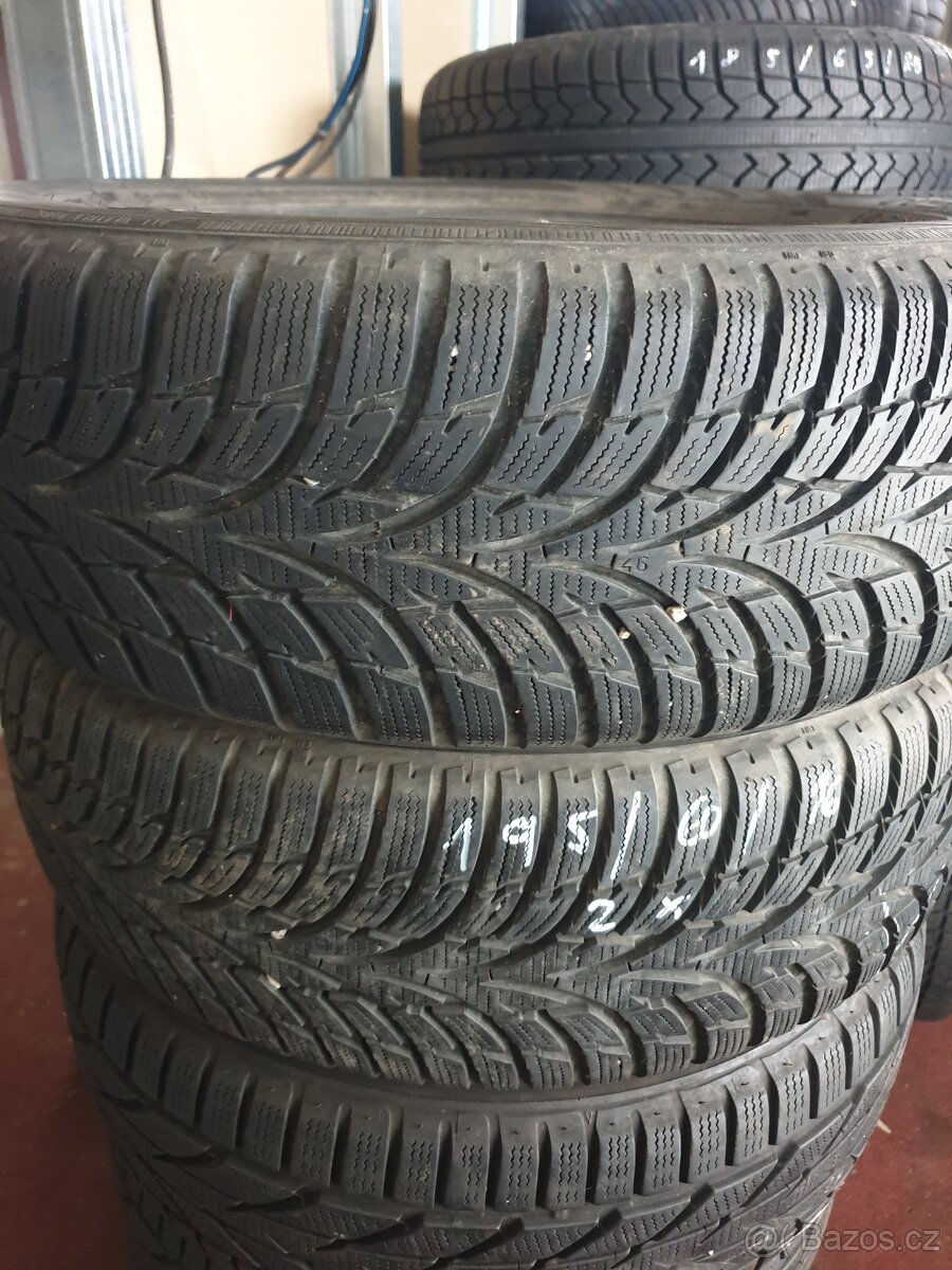 195/60 R16, Zimní,NOKIAN,2x