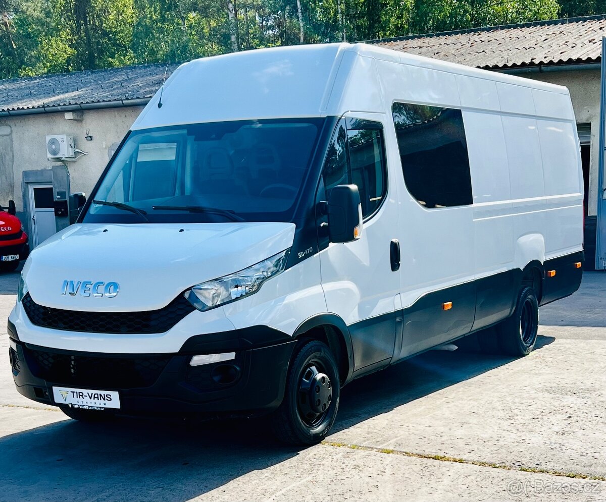 IVECO DAILY 35C17 MAXI 7 OSOB, TUPL MONTÁŽ