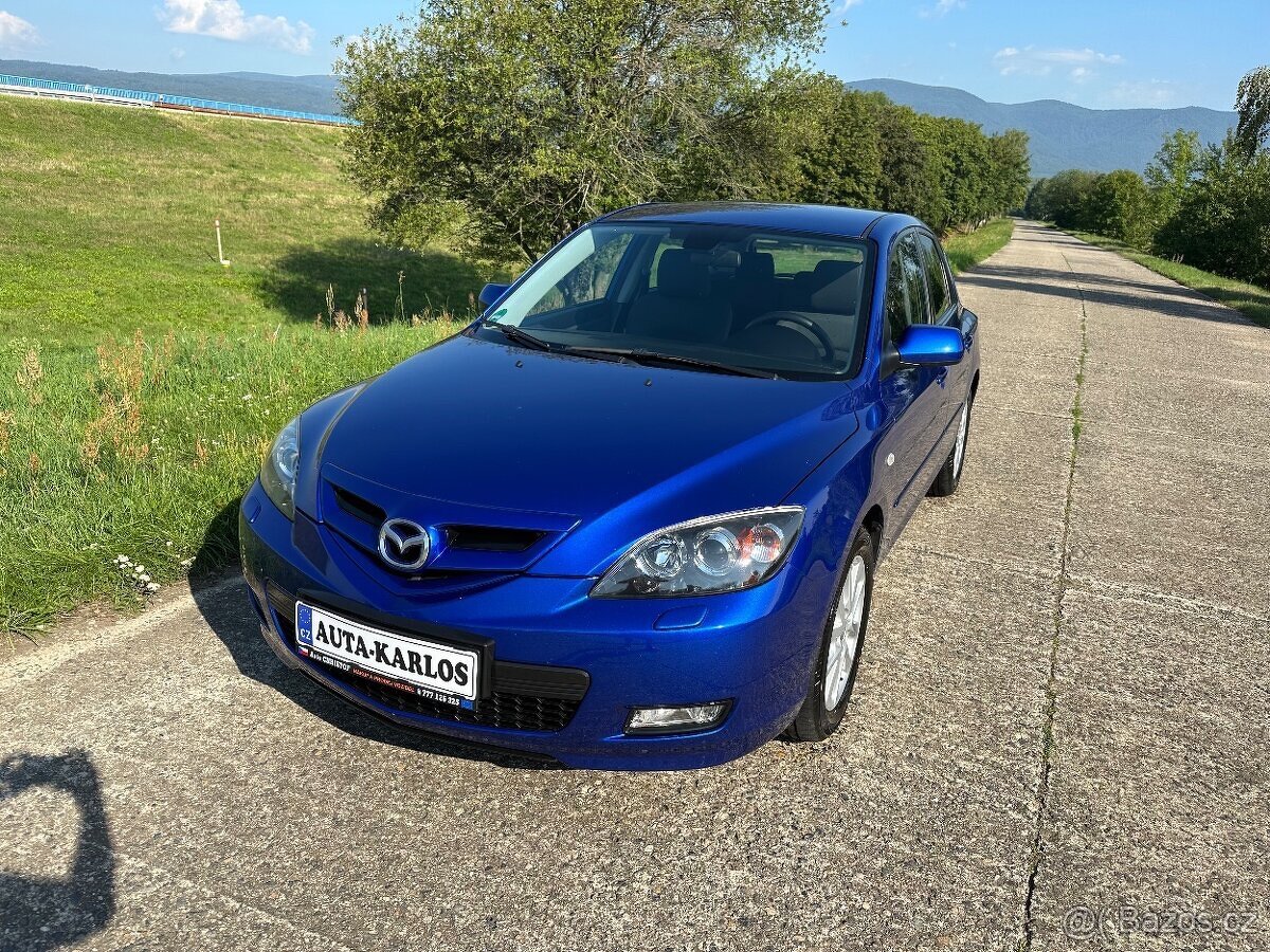 Mazda 3 1,6i 77KW XENONY,TOP STAV