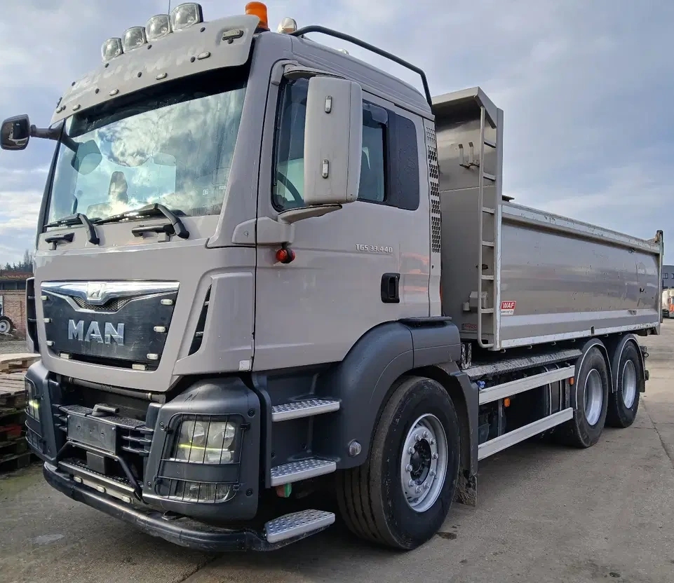 MAN TGS 33.440 6x4 / KOMBINACE TAHAČ + SKLÁPĚČ / 314 tkm