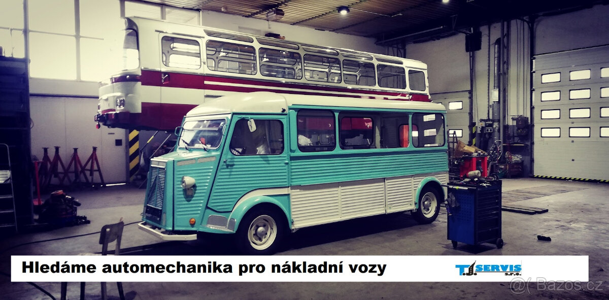 Automechanik, autoelektrikář, autotronik pro nákladní vozy