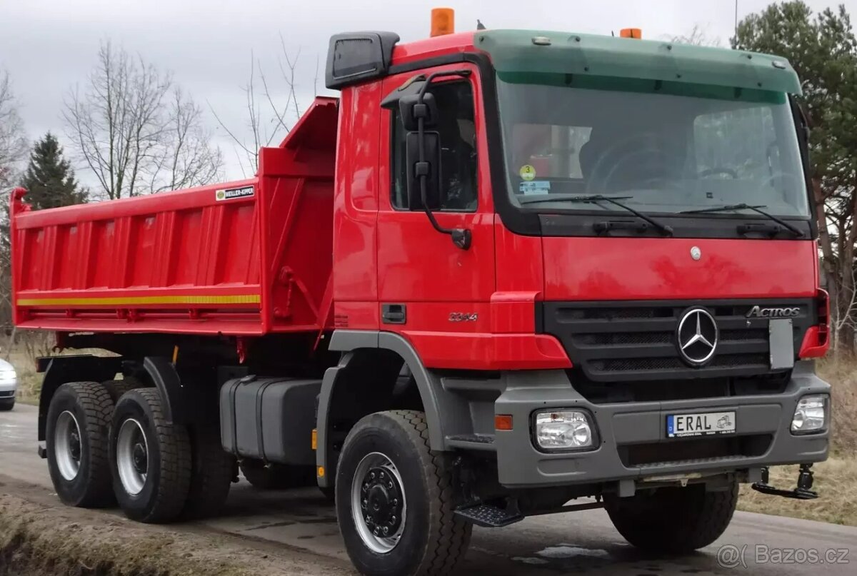 Mercedes-Benz Actros 3341/6X6//sklápěč S3/BORDMATIK