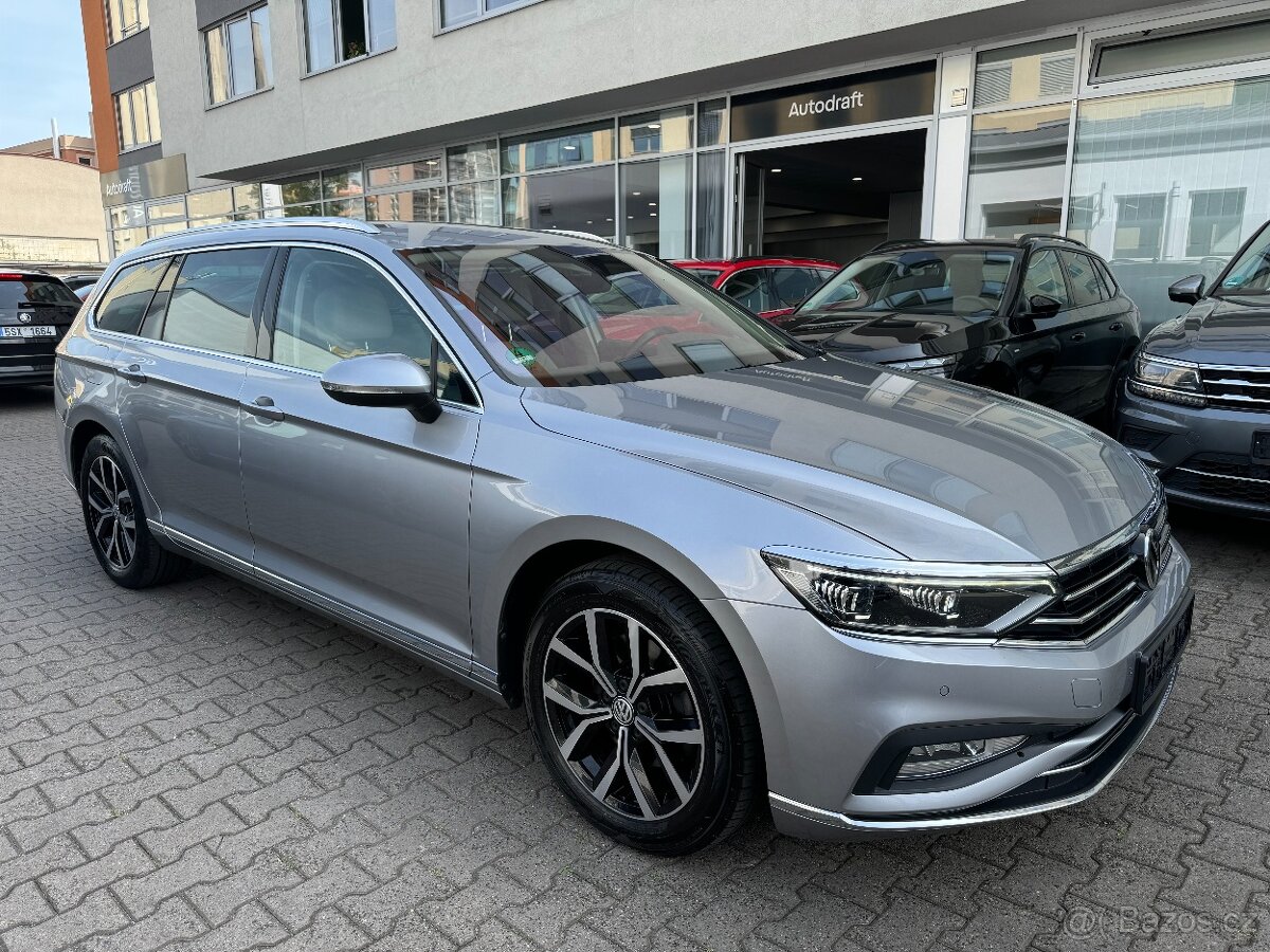 VW Passat B8 2.0 TDI 140kW DSG ACC Tažné DYNAUDIO Kamera