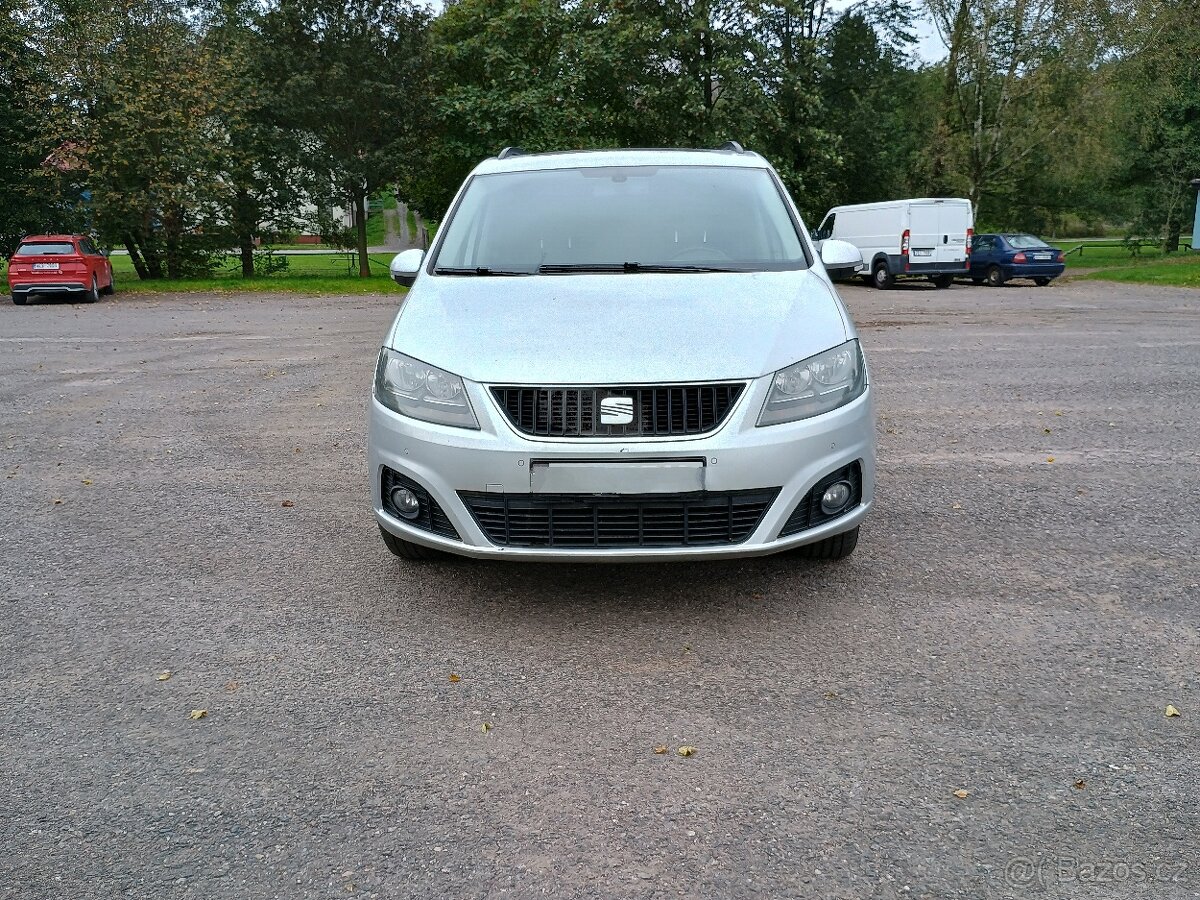 Seat Alhambra 2.0 TDi,103 kW, 2010, 5 míst, 210 000 Km