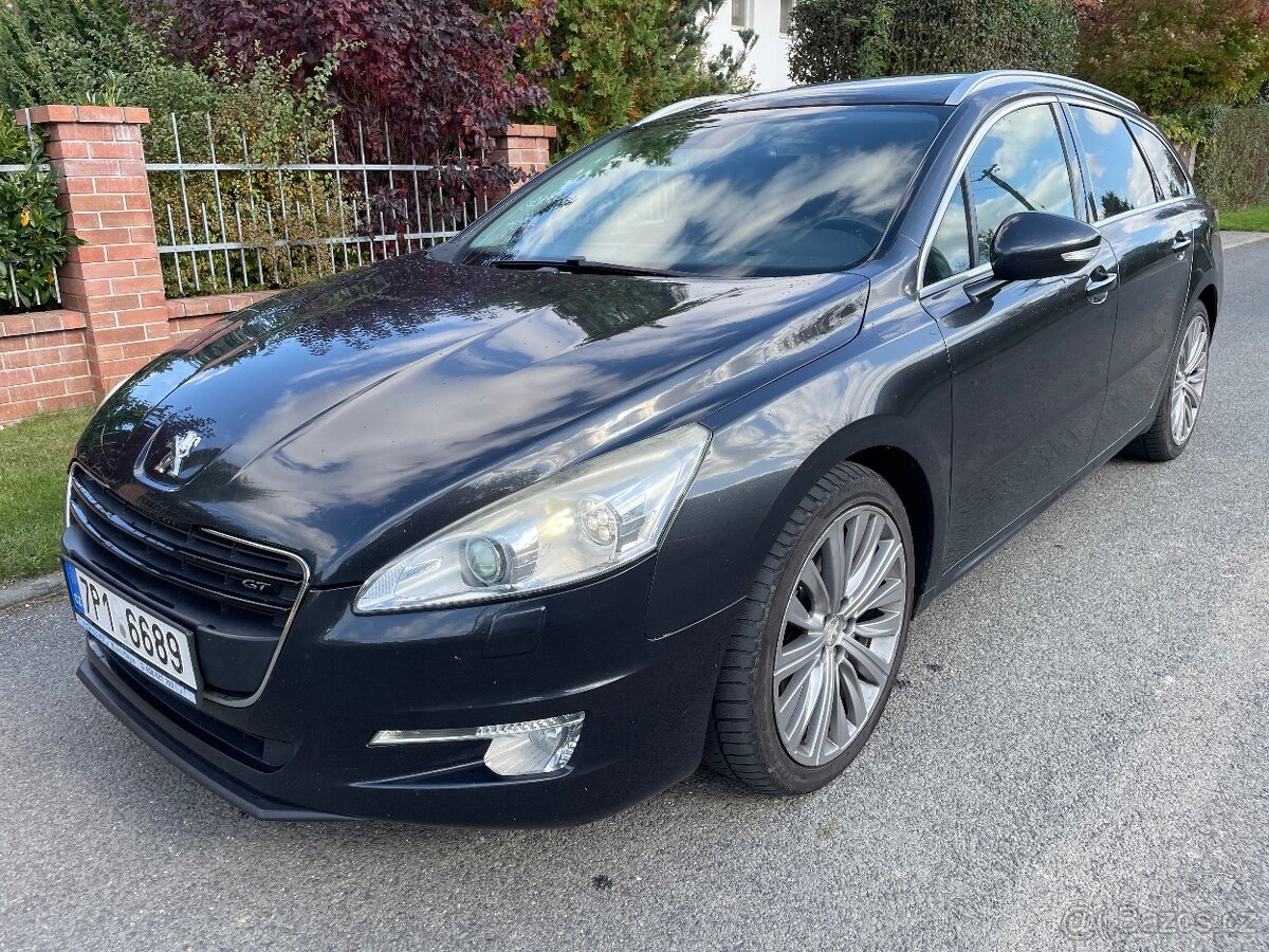 Peugeot 508 SW GT 2.2 HDI, 2011, 1. majitel v ČR, automat