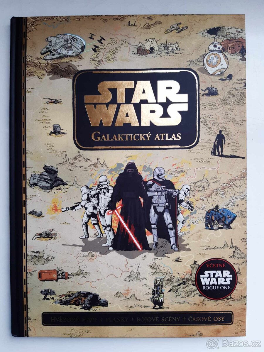 Star Wars Galaktický atlas kniha