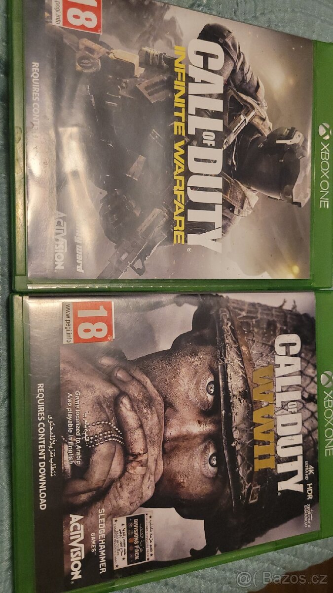 CALL of DUTY - Xbox ONE 2 hry - Praha/Lovosice