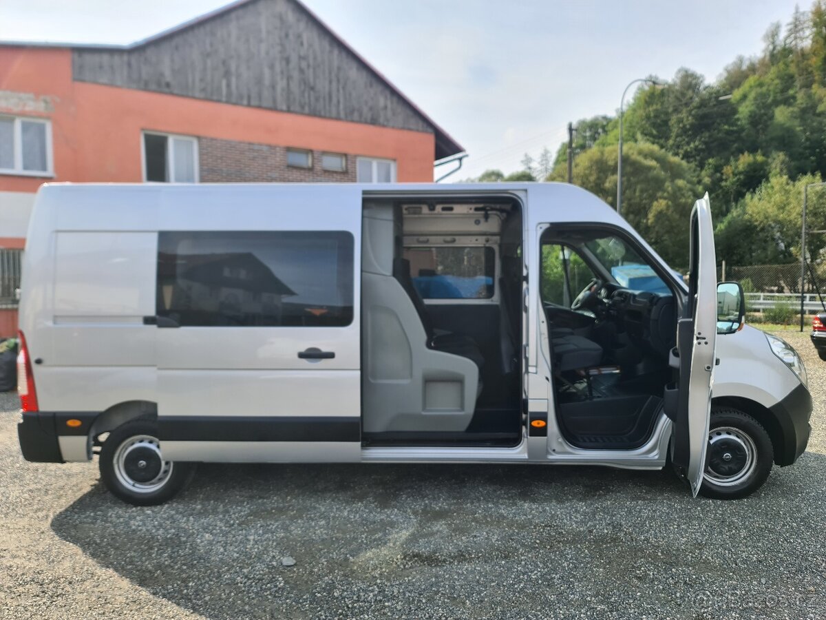 OPEL MOVANO 2.3 CDTi L3H2 KLIMA 7-MÍST 1.MAJ. 115TKM TOP SE