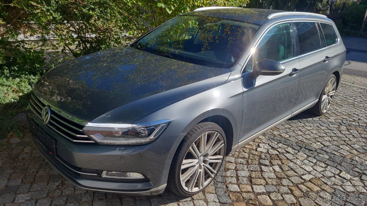 VW Passat B8 2.0Tdi 110kw Highline, ACC, 2x sada alu