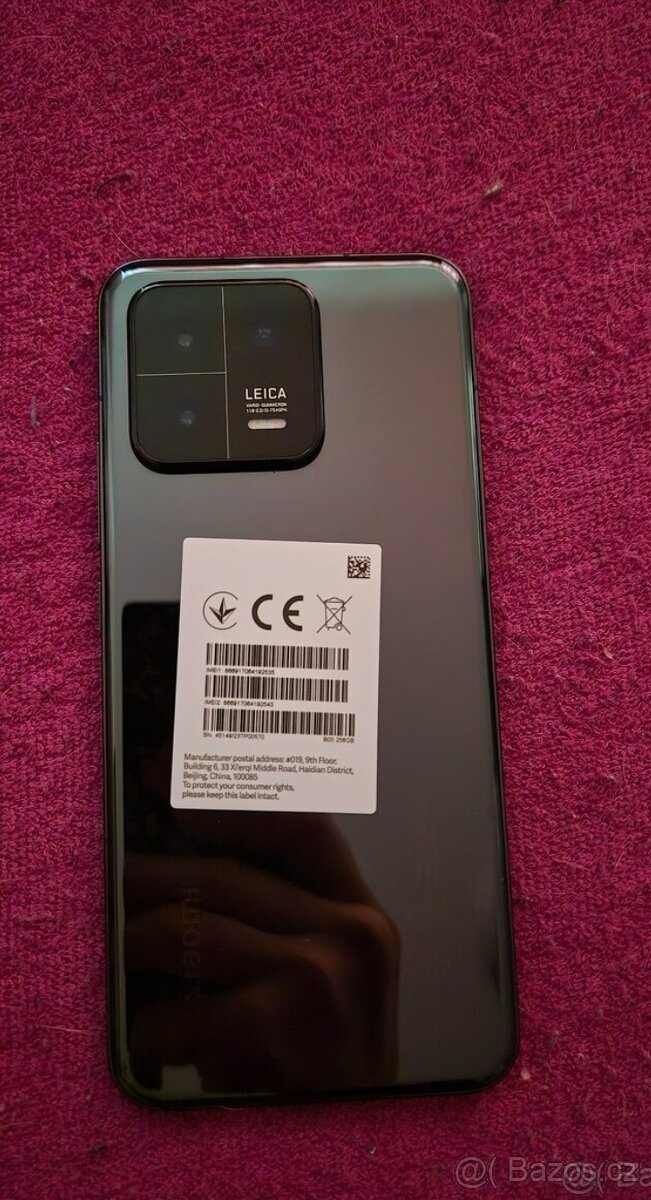 Xiaomi 13 256gb černá barva Záruka