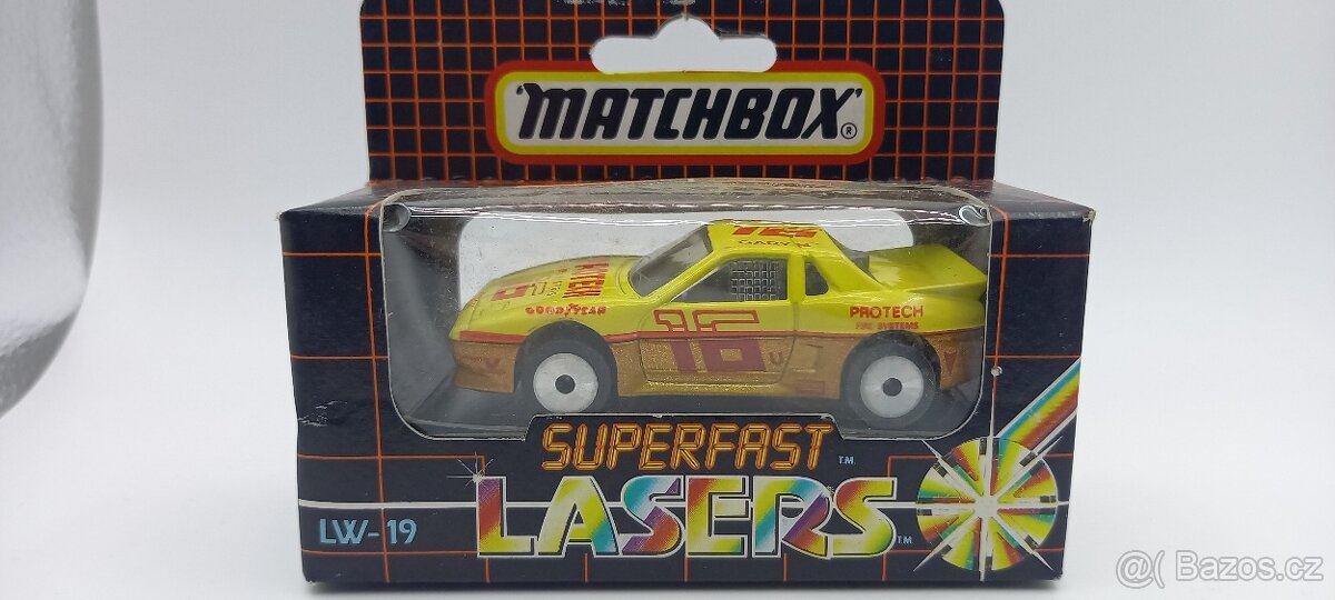 Matchbox Lasers Wheels LW-19 Pontiac Fiero Racer