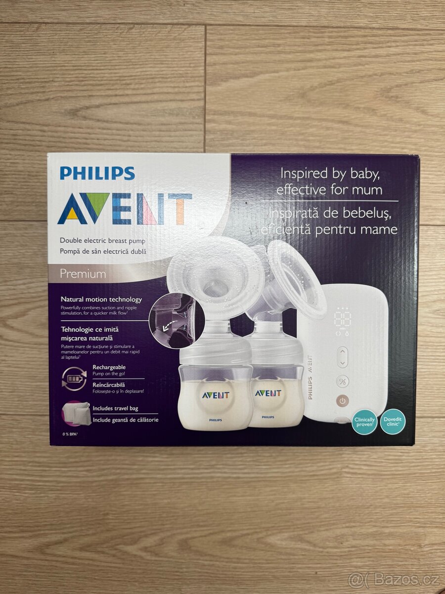 Elektrická odsáváčka Philips Avent Premium Duo