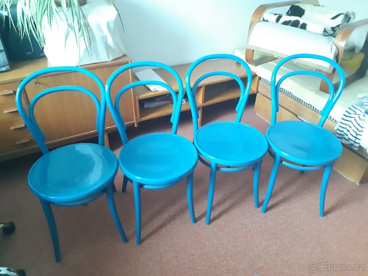 Židle Thonet 4 ks