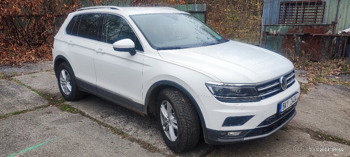 VW TIGUAN 2.0 TDI, 140 KW, 4MOTION, WEBASTO. 170 000 km, 20