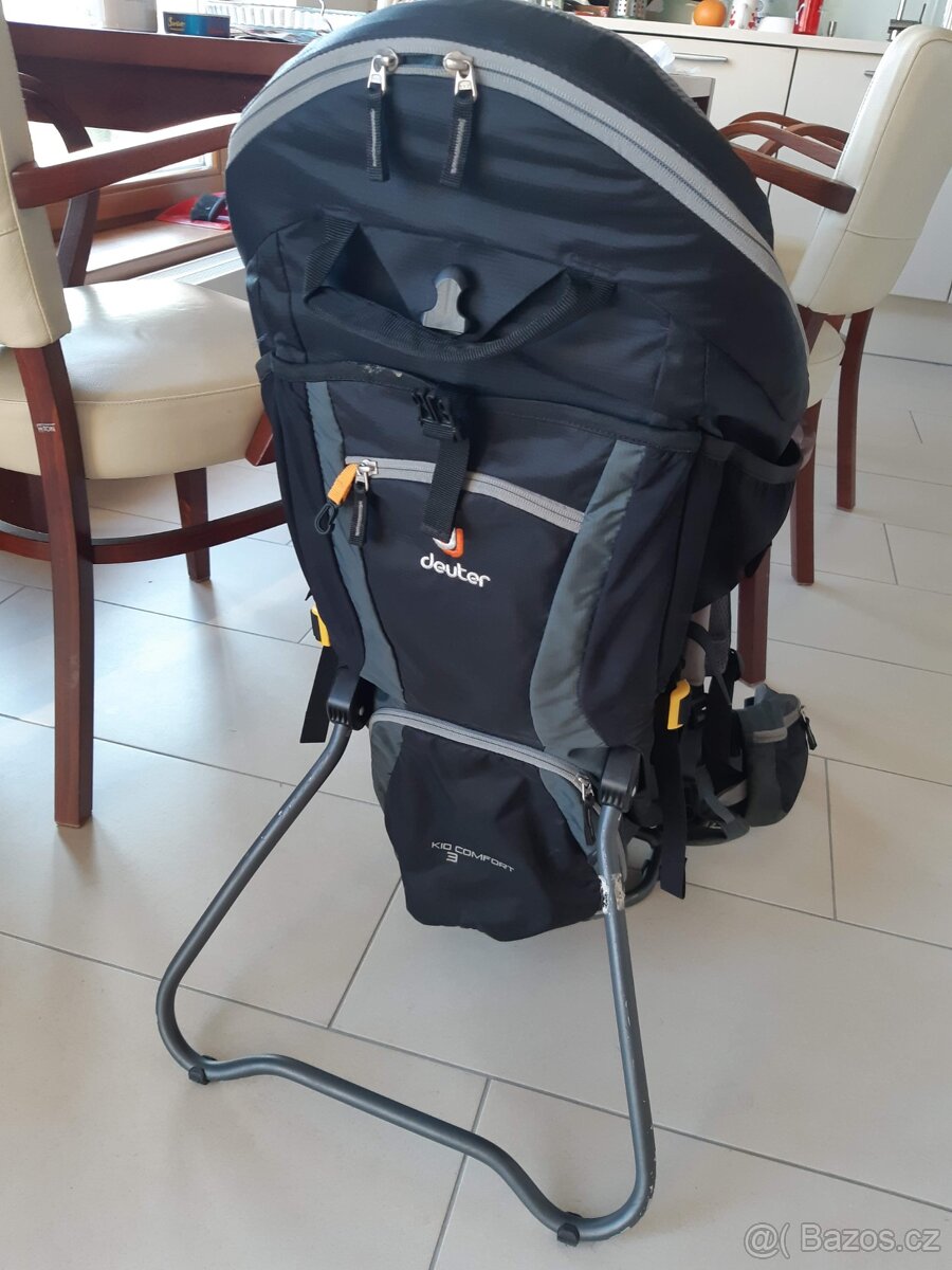 Krosna na noseni deti Deuter Kid Comfort III Black Granite