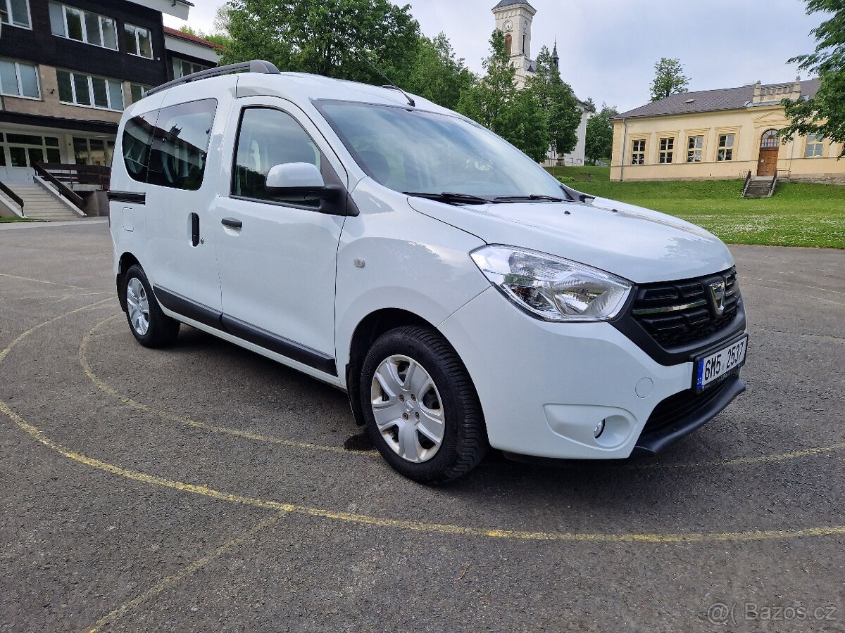 Dacia Dokker 1.6 / 75 kW Benzín, TOP STAV 26 200 Km,TZ