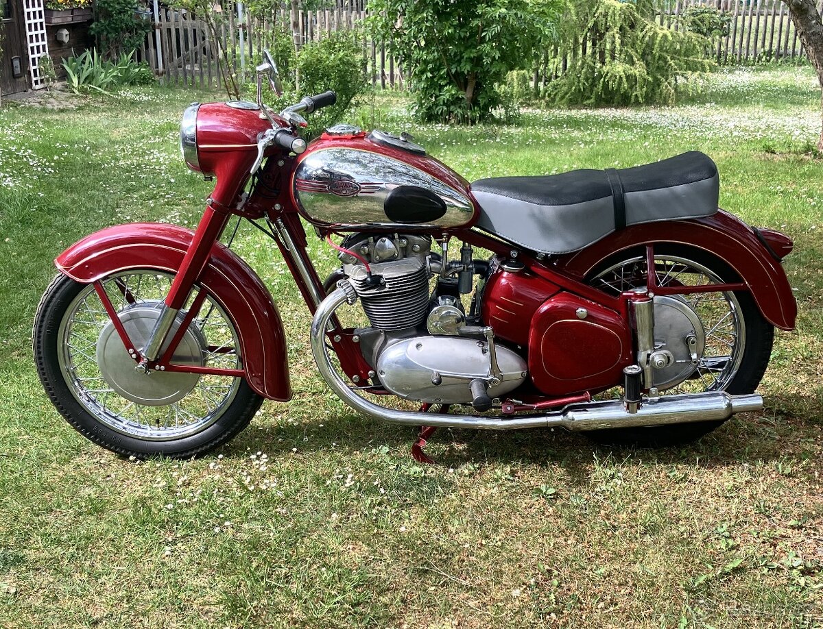 JAWA 500 OHC, typ 15/02, 1957.