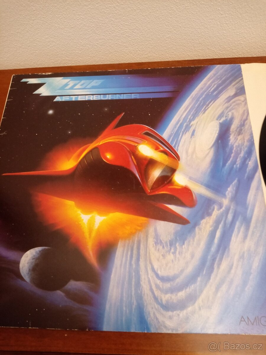 LP vinyl desky Zztop afterburner