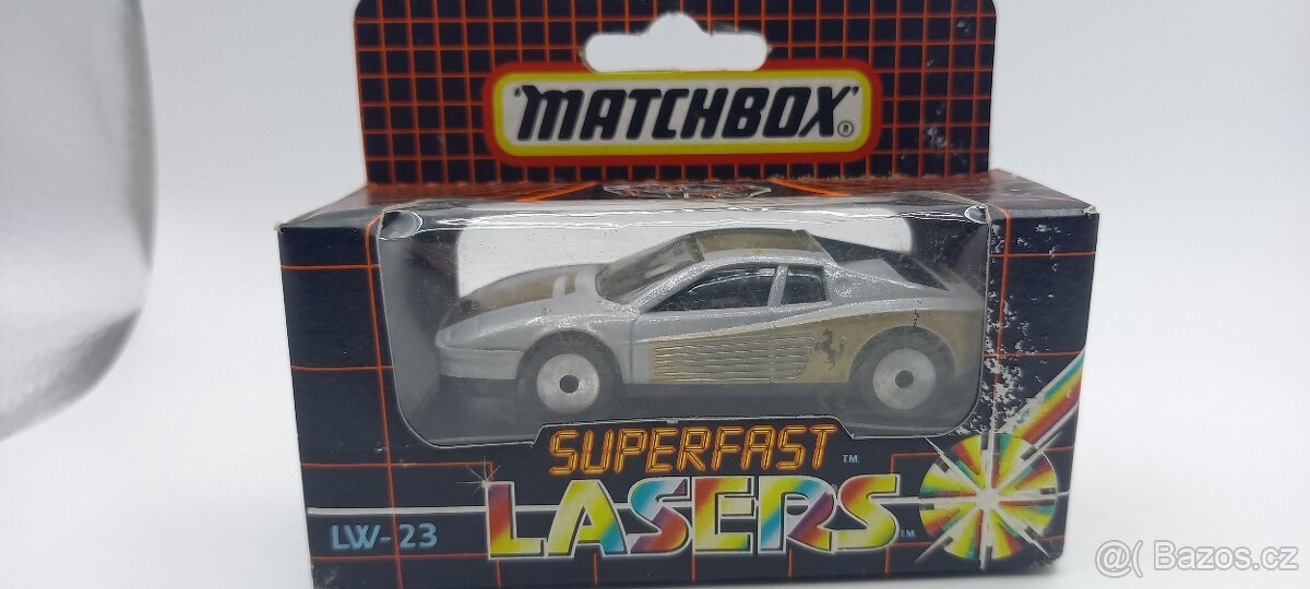 Matchbox Lasers Wheels LW-23 Ferrari Testarossa