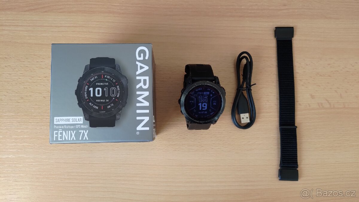 Garmin Fenix 7x Sapphire Solar Edition