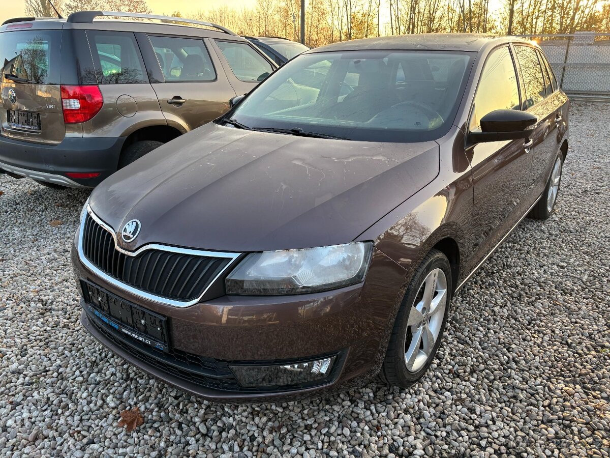 Škoda Rapid 1.2 Tsi 81kw Spaceack r.v.2016, Serviska