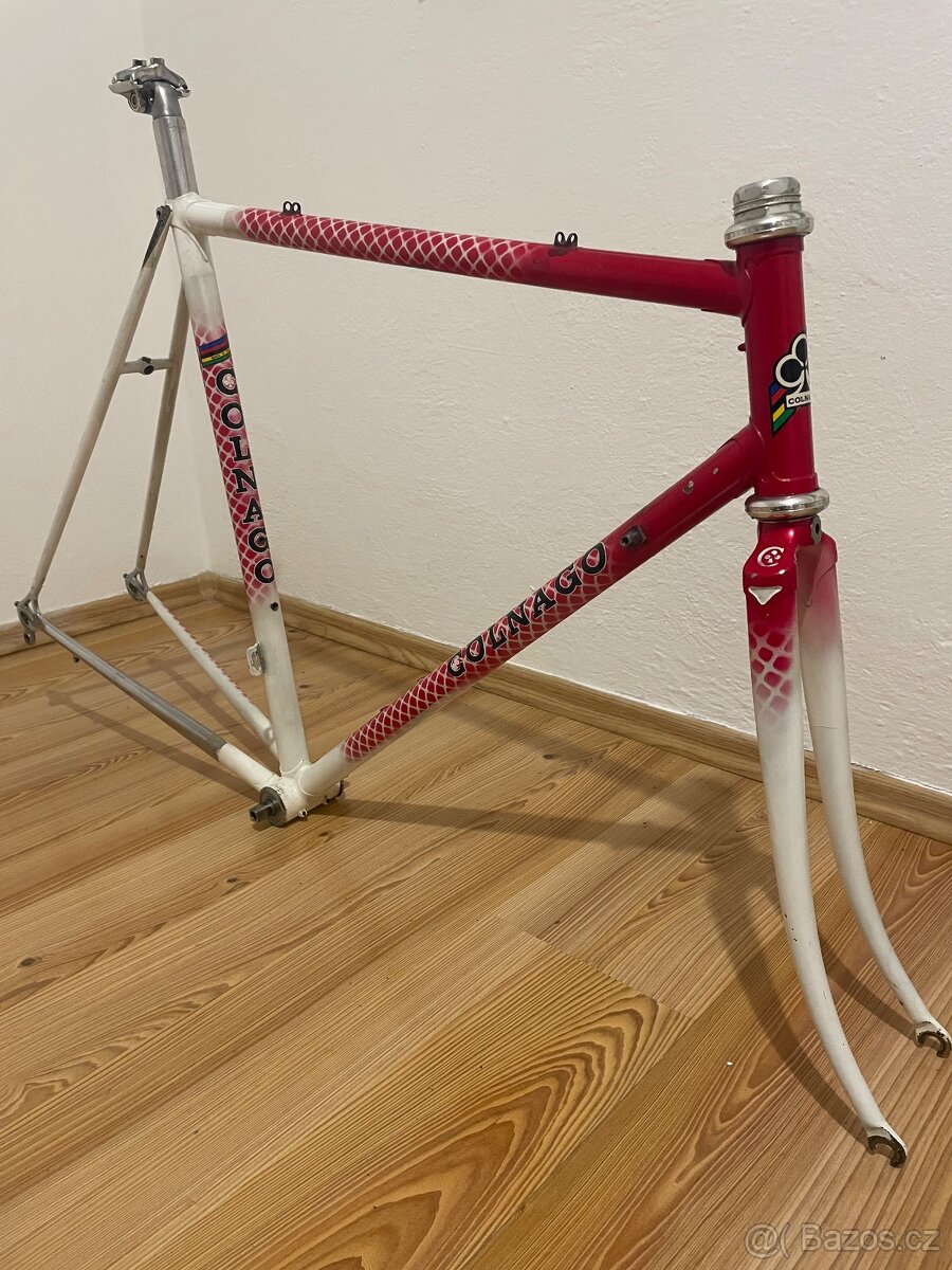 Rám Colnago rok 1984 velikost 56 origo lak i polep