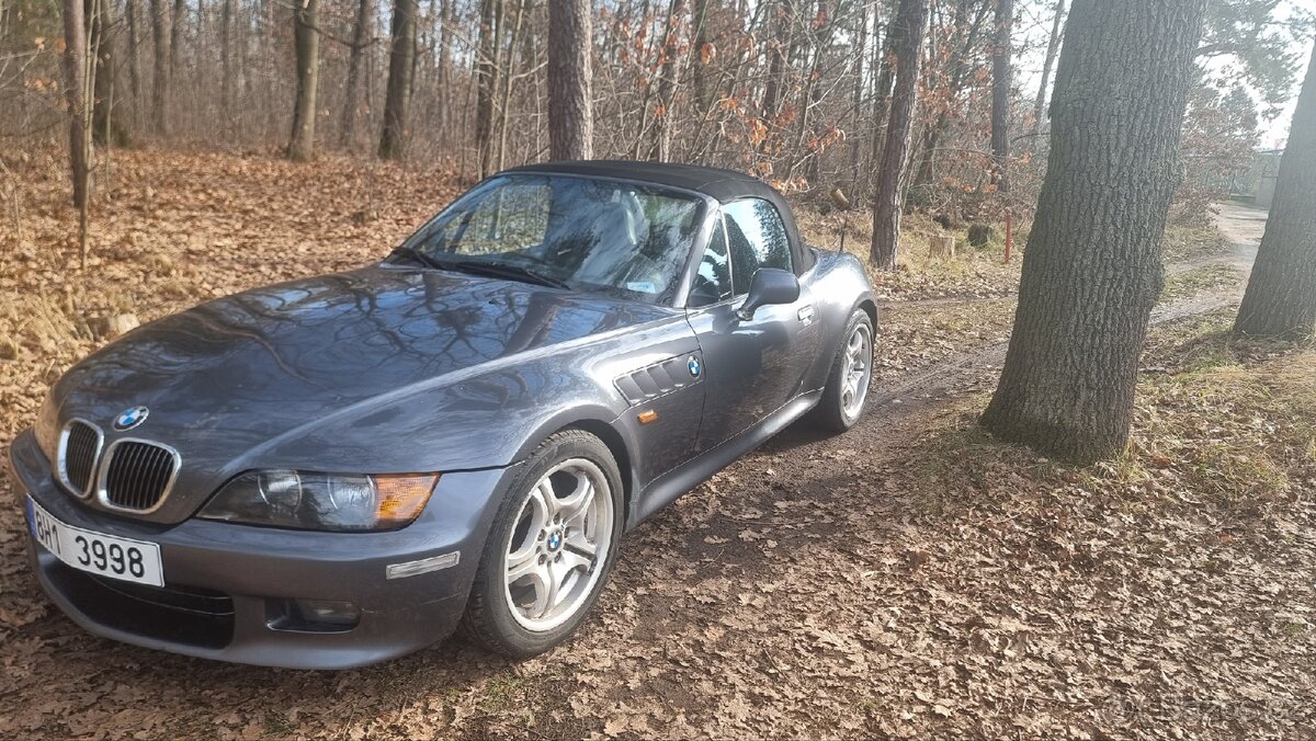 BMW Z3 2.8 manual, klima, vyhrev sed., el.strecha