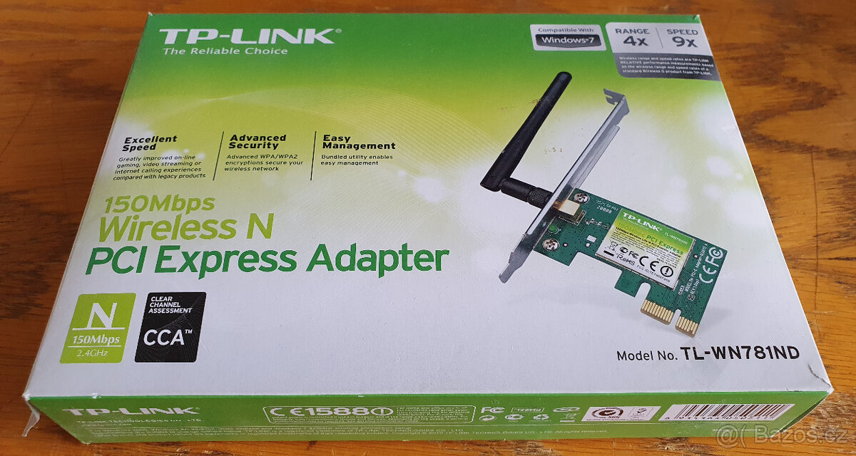Prodám TP-LINK 150 Mbps Wireless N adapter