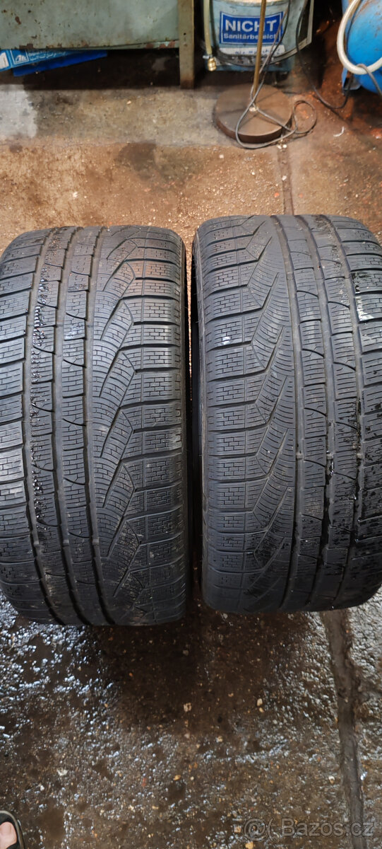 2 zimní pneumatiky PIRELLI 255/35R19 96V DOT 2021