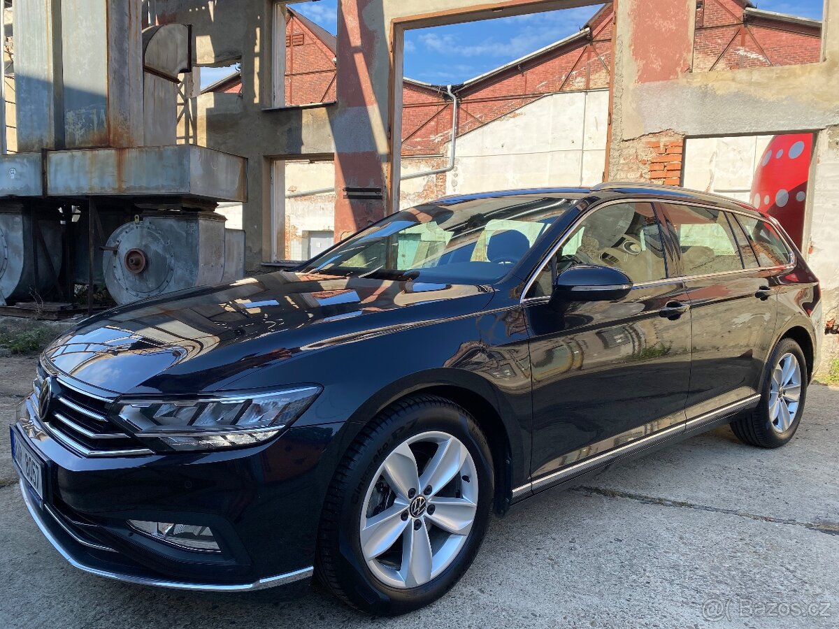 VW Passat Elegance 1.5TSi 110kW DSG,78tkm,2021,ČR,1maj,DPH