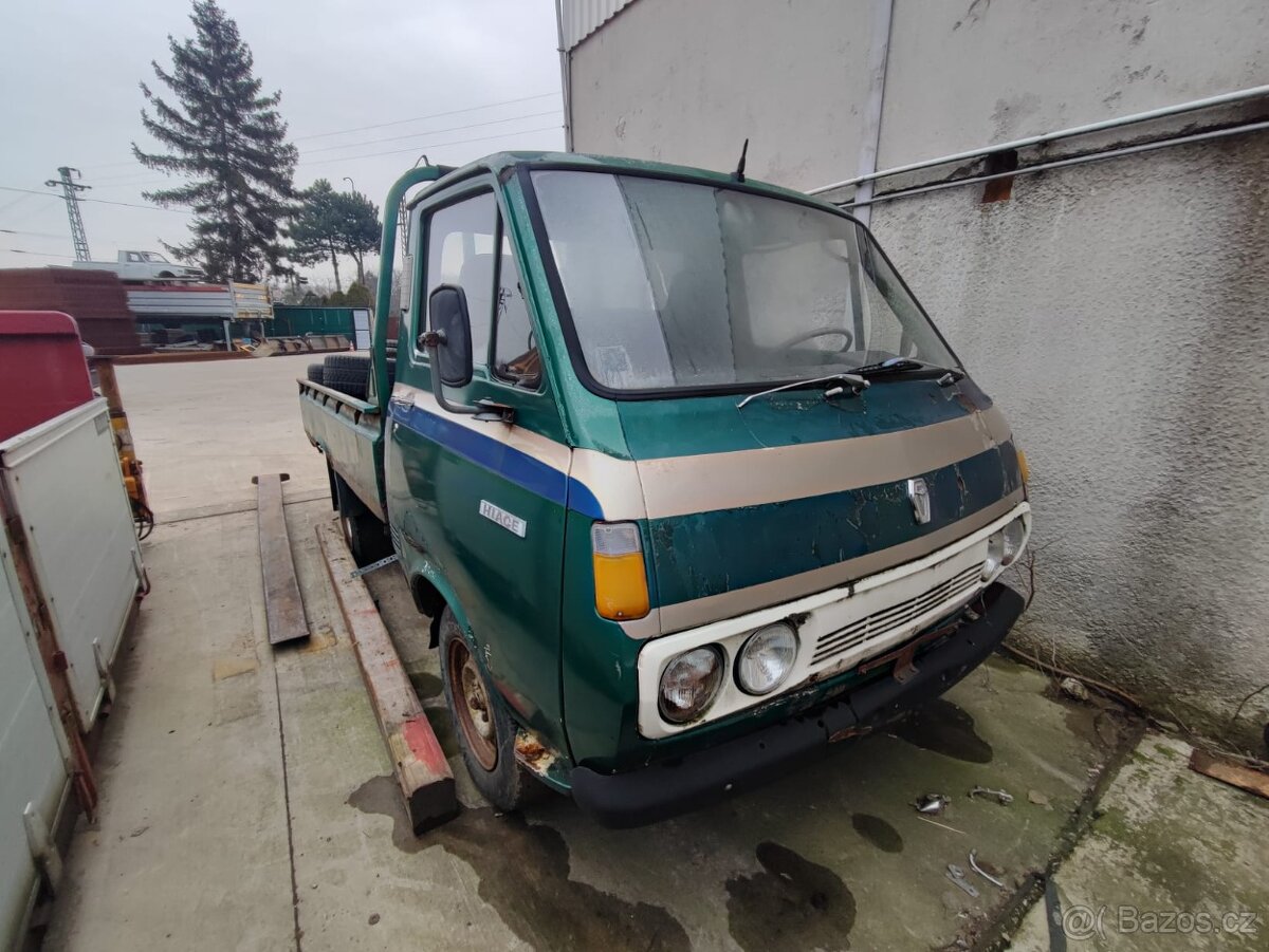 Toyota Hiace 1976 43000km 1.6L Benzin valnik bez TP projekt