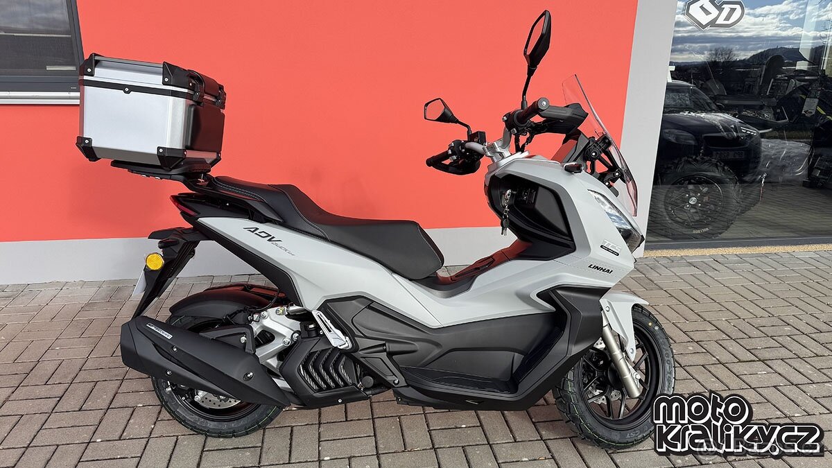 Nový skutr LINHAI ADV BUCK 125