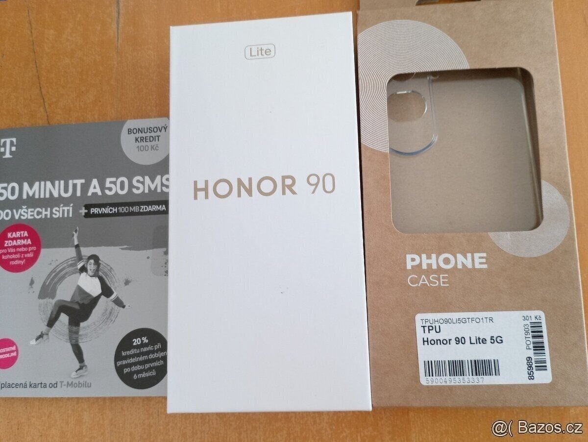 Úplně nový HONOR 90 lité 5G 8GB/256GB + EXTRA BALENÍ