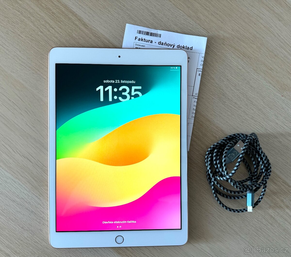 Tablet Apple iPad 8 generace 2020 s 32 gb, zlatý a v záruce