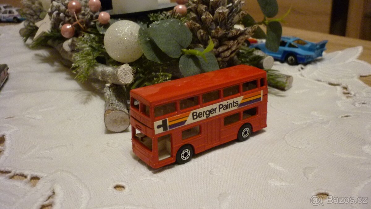 MATCHBOX SF LODÝNSKÝ AUTOBUS THE LONDONER NO 17 1972 NEHRANÝ