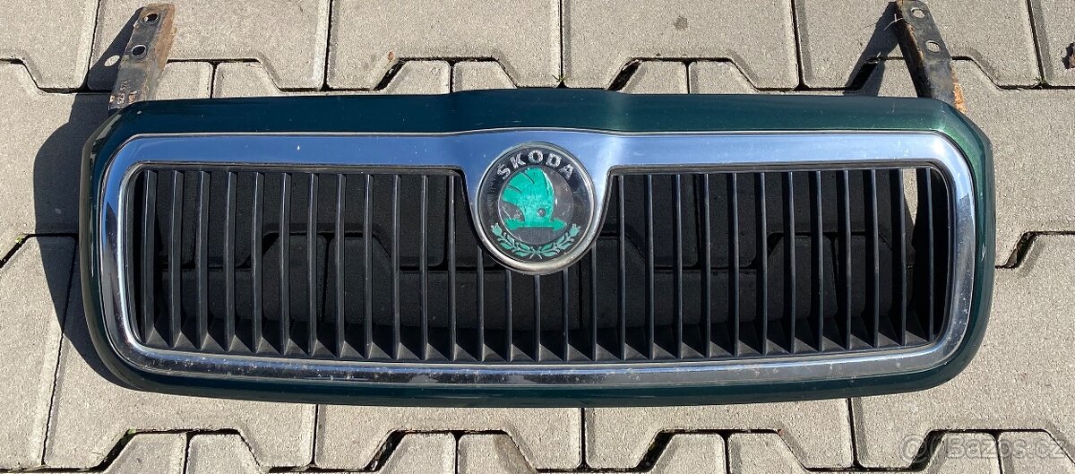Přední maska Škoda Octavia 1 předfacelift,zelená