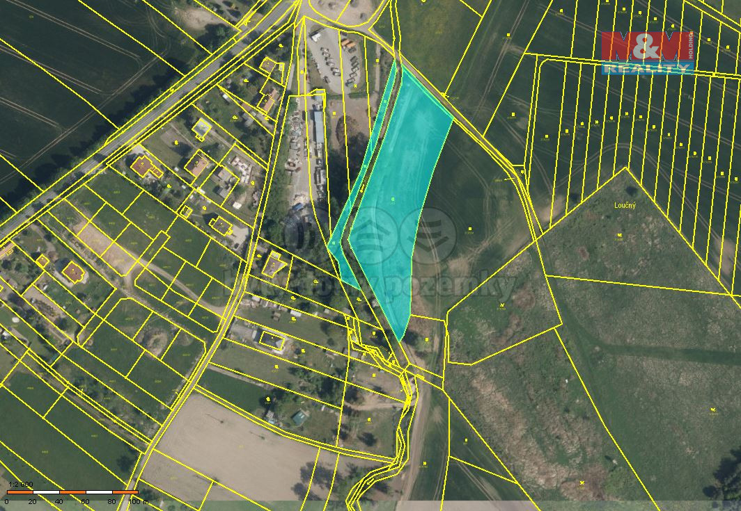 Prodej louky, 8387 m², Chlumec nad Cidlinou