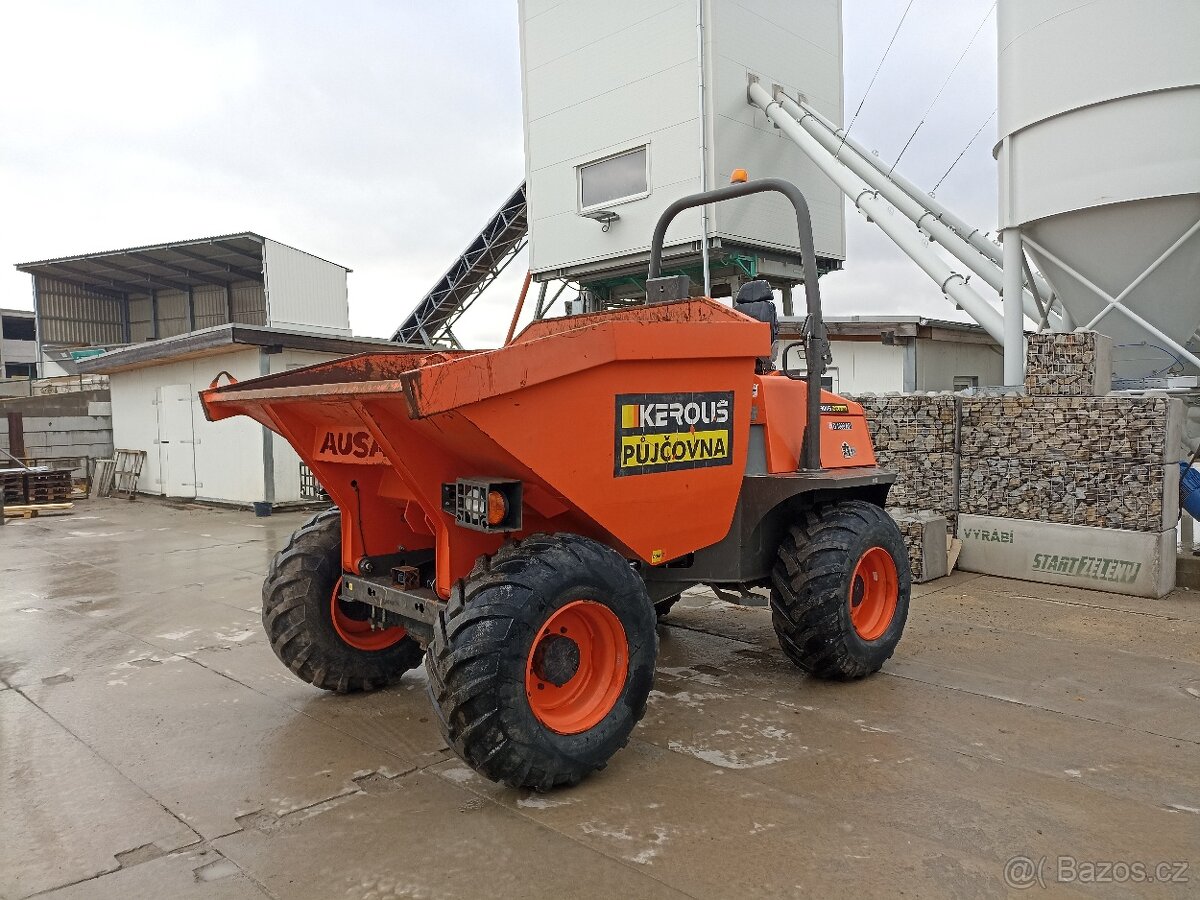 Kolový dumper AUSA D1000 AP 10 t, výklopná korba