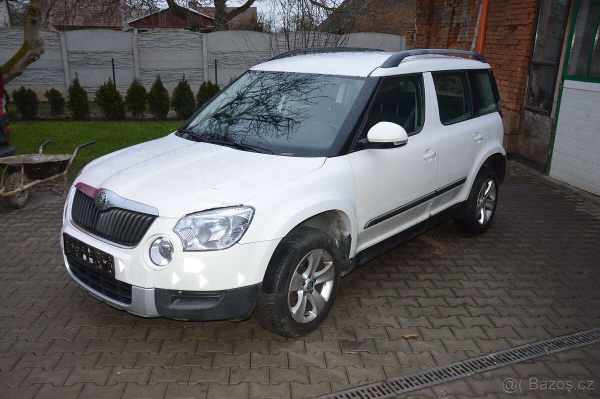 Yeti 2.0TDI 81kW ALU klimatizace NAVI