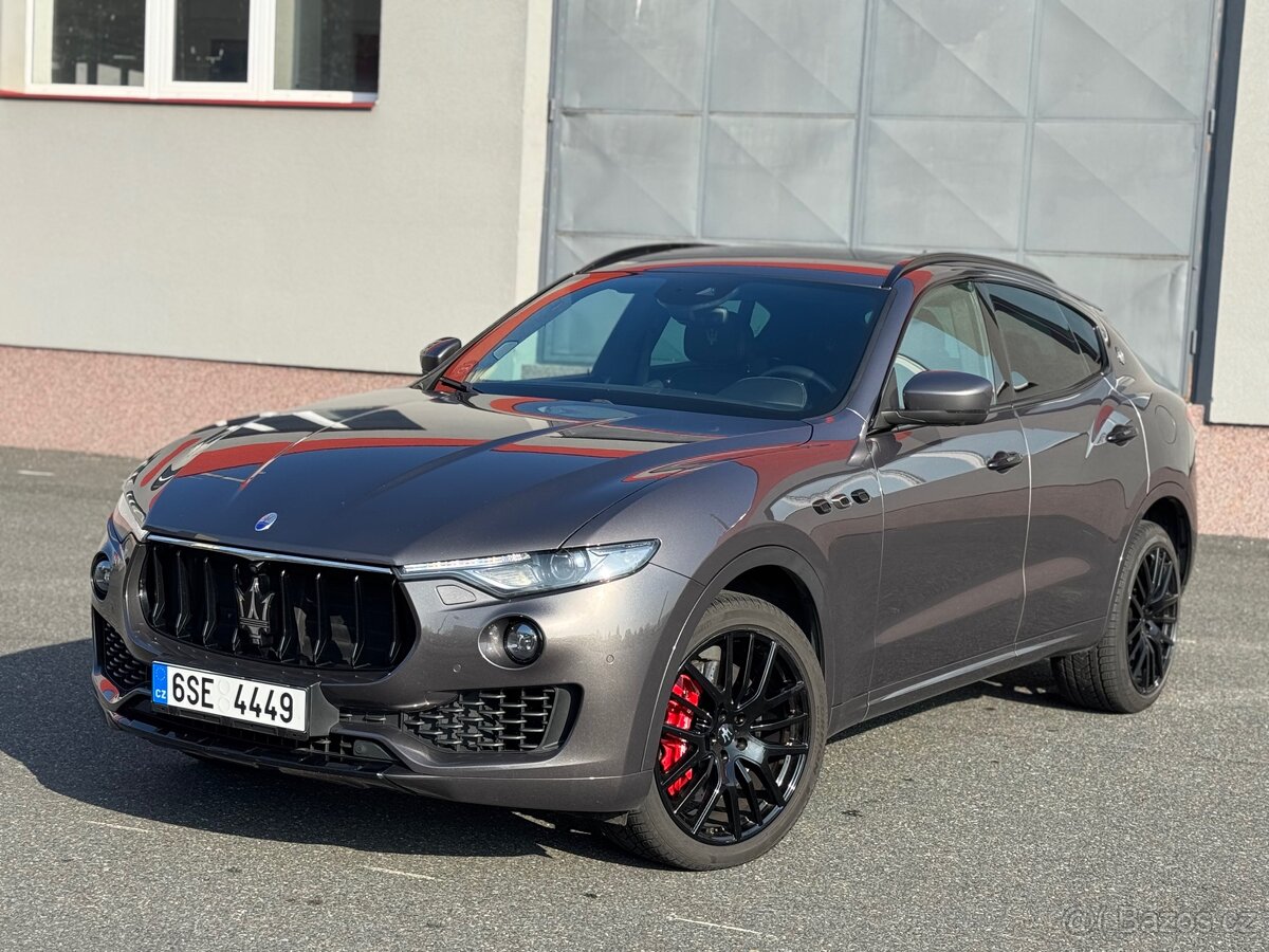 Maserati Levante 3.0 bi-turbo/316kw/4x4/133tkm/krásná výbava