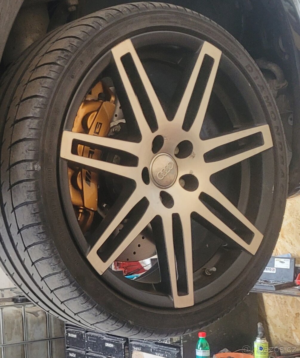 Prodám obuté alu kola 5x112 r19