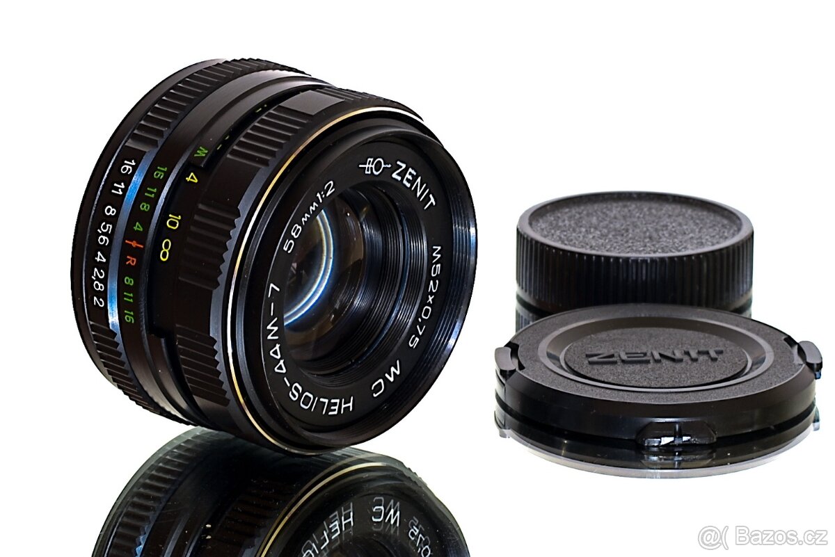 Helios MC 44M-7 2/58mm M42 TOP STAV