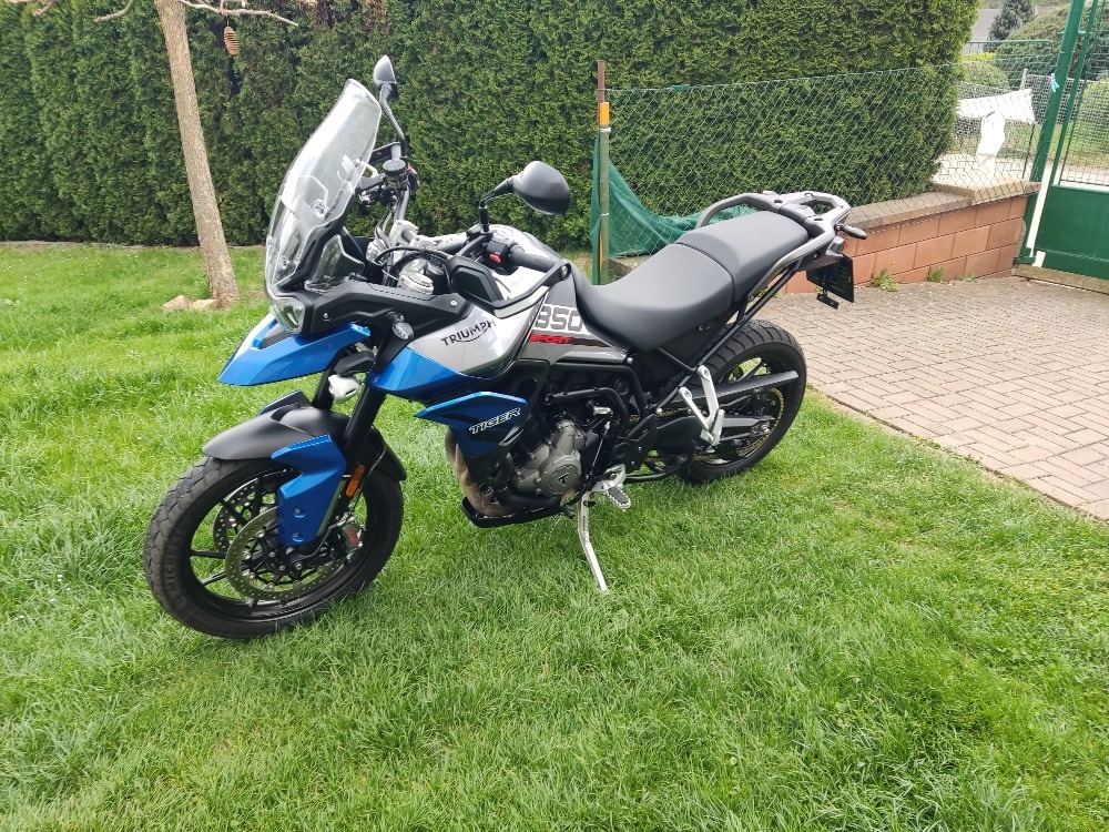 Triumph Tiger 850 Sport (2021) QS, serviska, po servisu