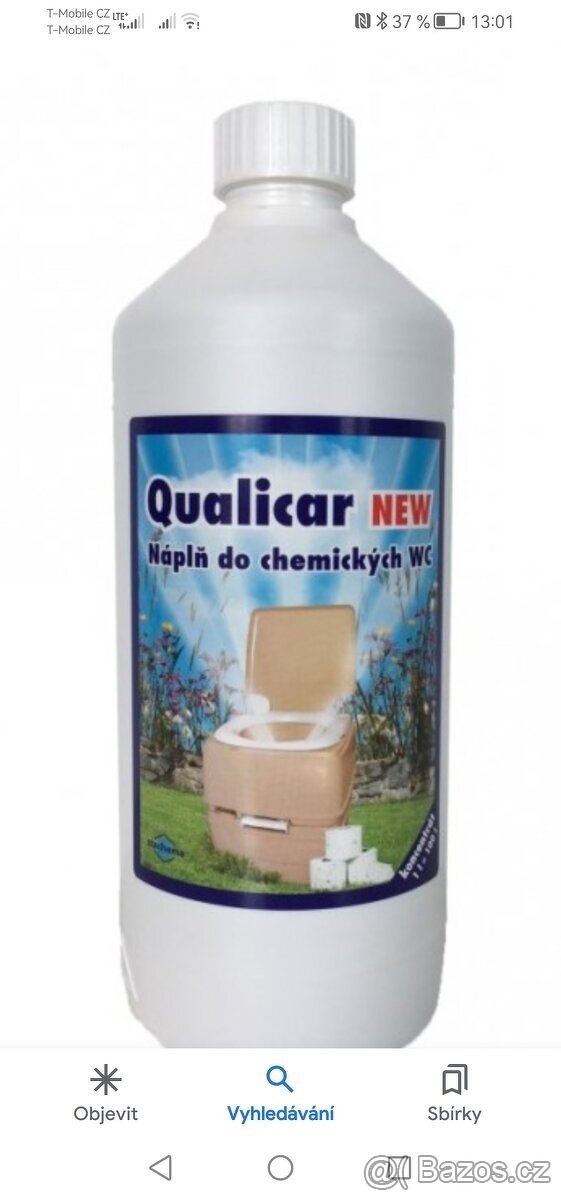 Náplň do chemických wc-QUALICAR