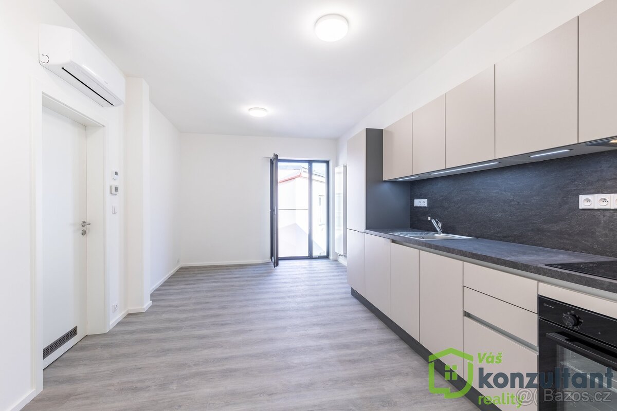 Pronájem bytu 1+kk, 32 m2 - Brno - Veveří, ev.č. 00615