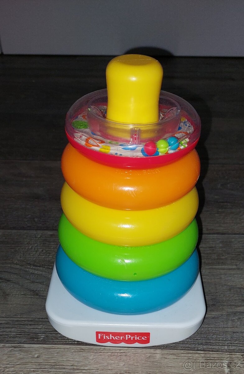 Fisher price kroužky na tyči