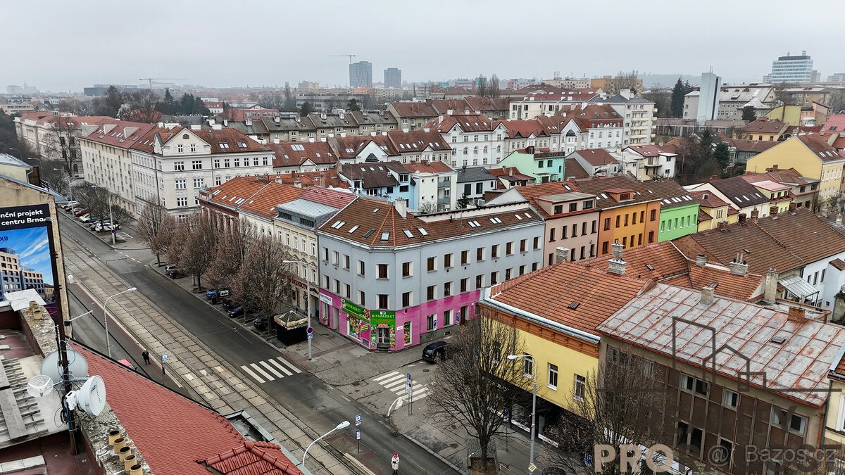 Prodej, byt 2+1, 44 m2, Brno