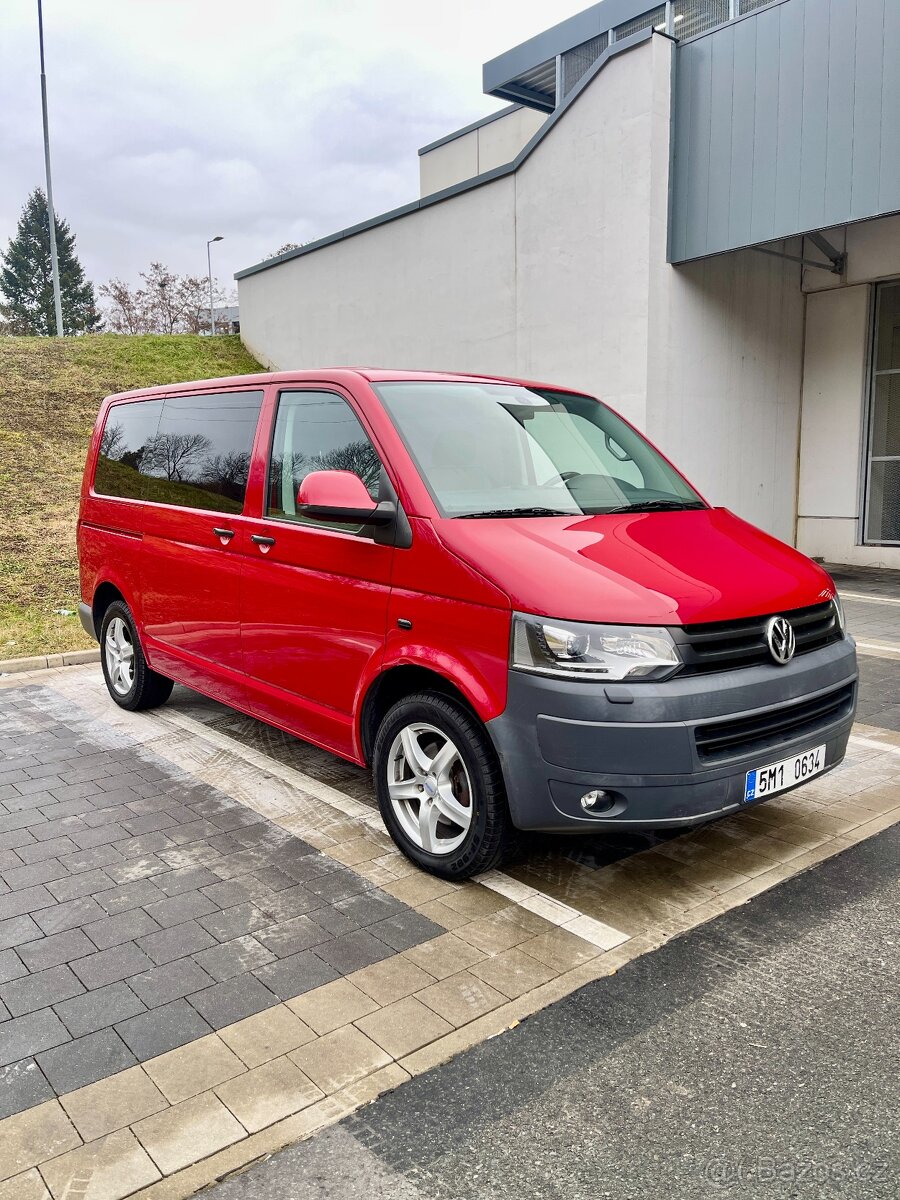 Volkswagen Transporter T5, 2.0tdi, webasto, pěkný vůz, 9míst