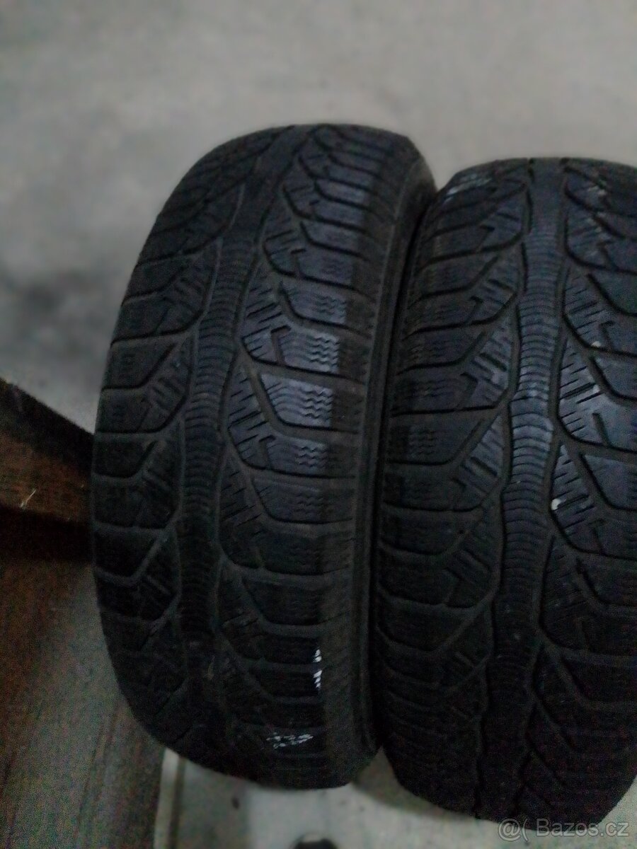 Prodám starší 2ks zimní pneu Klébr 185/65 R15